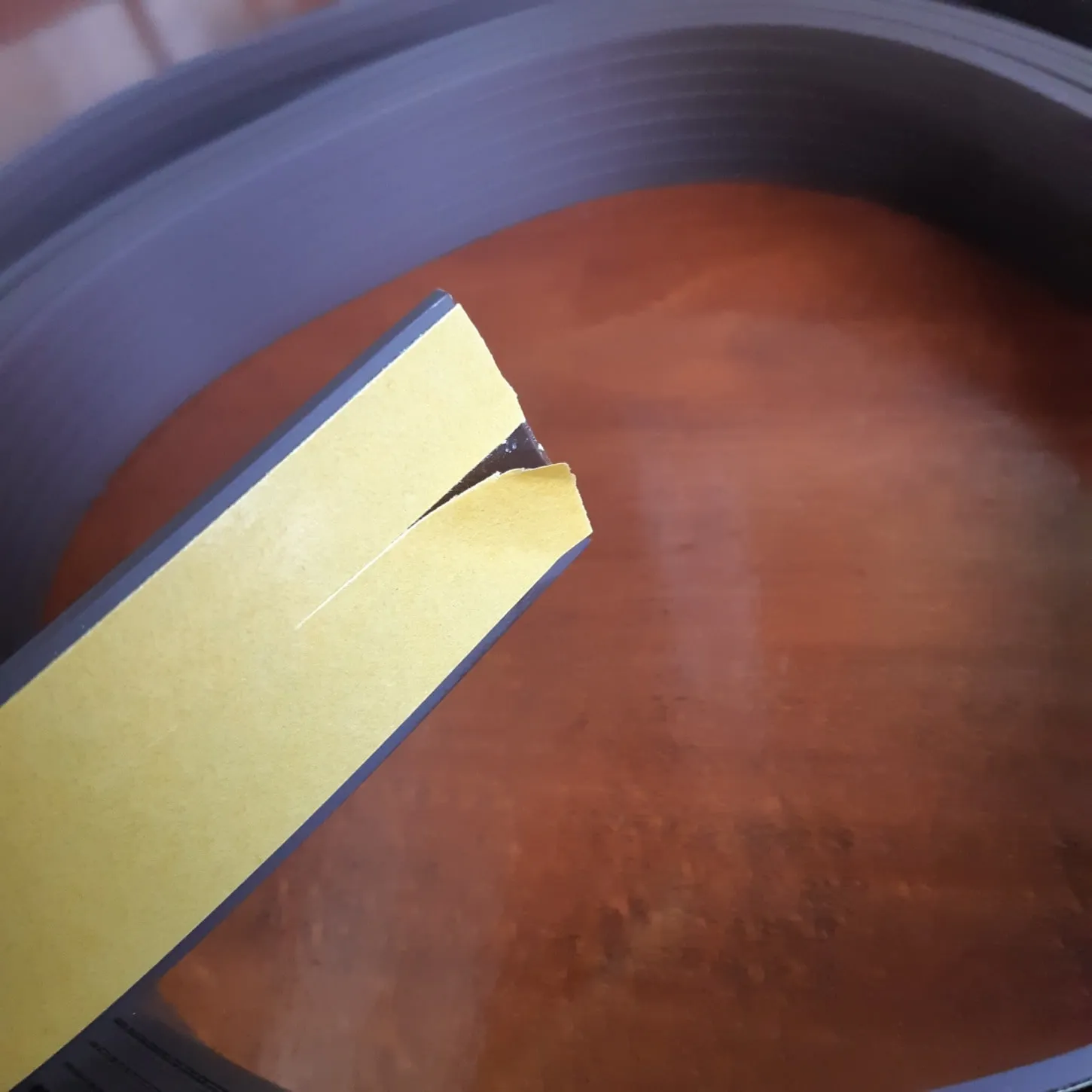 remove paper layer